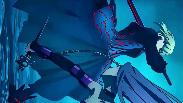 fate stay night  Saber Vs Rider fight scene 👊