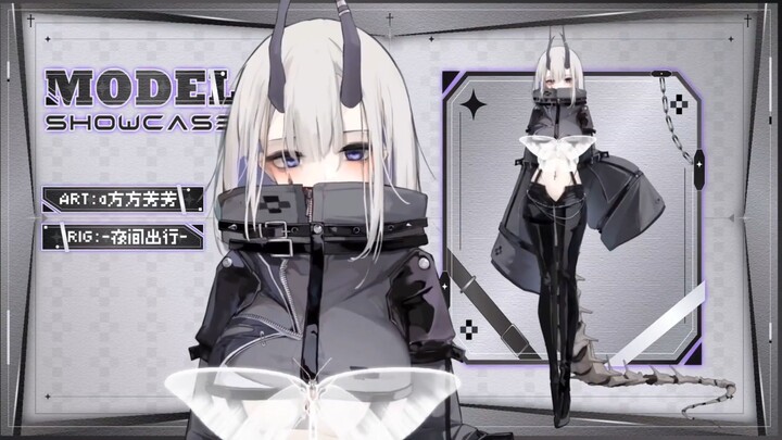 模型展示|机械龙娘Live2d