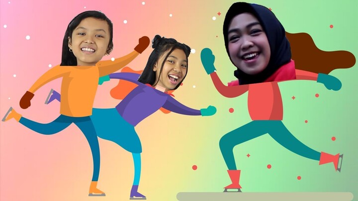 MAIN ICE SKATING BARENG KA RIA RICIS ♥ Syuting I Want To Know MNCTV