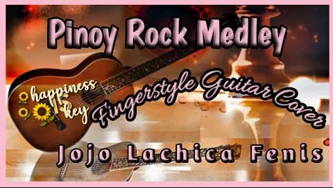 📀PINOY ROCK MEDLEY || FINGERSTYLE GUITAR COVER || JOJO LACHICA #bellamusic