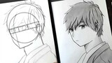 Cara menggambar anime boy - how to draw anime boy