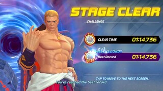 KOF Allstar: Geese Time Attack Challenge 1:14secs