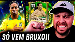 ELE VEIOO!! Ronaldinho Gaúcho NA SUA TELA!!! pack open fc mobile 24