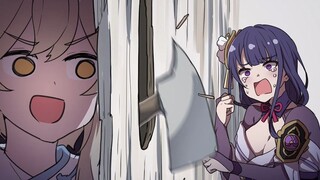 《原神》莹：听说雷神你很勇哦！