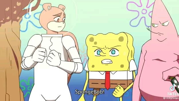 Spongebob versi anime😎