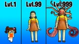 CROOK  vs VILLAIN vs BOSS - SQUID GAME DOLL -  Minecraft Animation Challenge