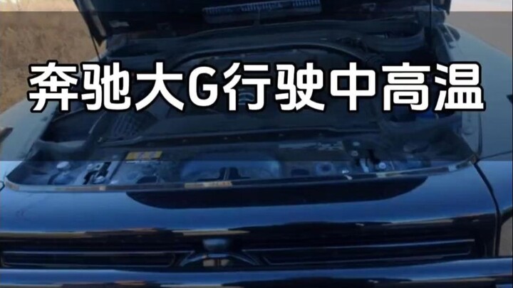 Not only do we need to give the owner emotional support, we also have to give the G-Class an oil cha