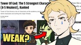 The Apparent "Weakest" and "Strongest" Characters in Tower of God