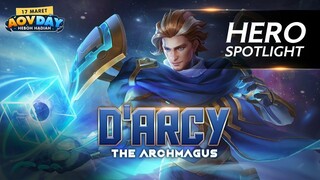 Arena Of Valor D'Arcy — The Archmagus Gameplay