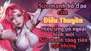 Sức mạnh mới của Điêu Thuyền trong phiên bản sắp tới - Đã mạnh nay còn mạnh hơn