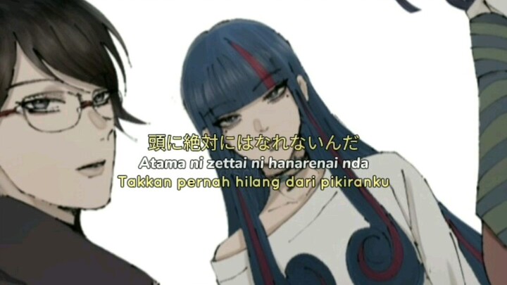 boruto x sarada x sumire x eida