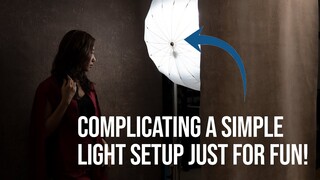 A Simple and Elegant One Light Setup shot in a Small Home Studio.