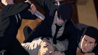 ⚠️前方高能⚠️生死抉择！早川秋用生命为电次挡刀【电锯人/链锯人】