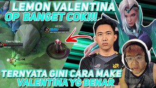 @RRQ Lemon EMG ALIEN COK NI ORG MAEN VALENTINA UDH KAYAK FIGHTER BUKAN MAGE MALAH LAPU GW YG KY MAGE
