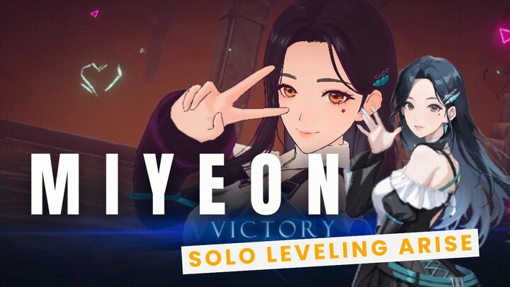 Miyeon, karakter collabs GIRLBAND Solo Leveling ini powernya mantaps coyyy 🥵