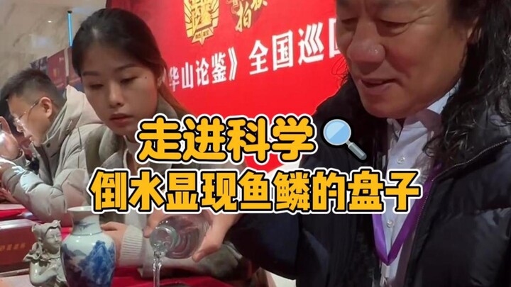 Getting Close to Science: The Bizarre Porcelain Plate Discovered in the Water.