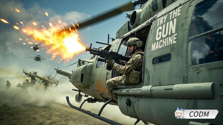 TRY THE MACHINE GUN