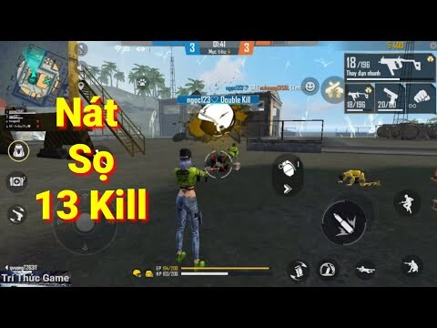 [Game Ganera Free Fire] Tử Chiến Xếp Hạng | Bắn Nát Sọ 13 Kill.