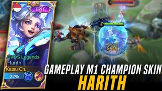 M1 Champion Skin: HARITH 'EVOS Legends' Full Gameplay! | Mobile Legends Bang-Bang