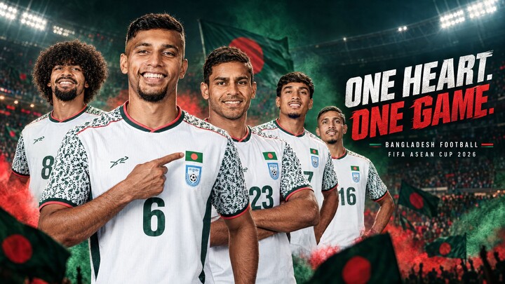 ONE HEART, ONE GAME | FIFA ASEAN Cup 2026 Official Theme Song | Union Bengal 🇧🇩⚽