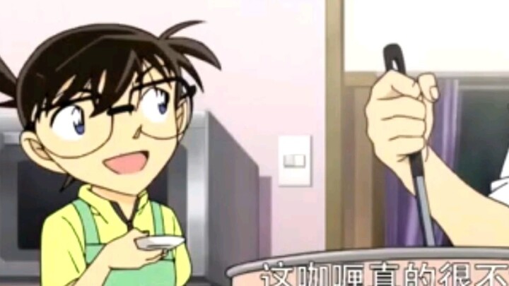 Conan and Kogoro always have a wonderful father-son feeling