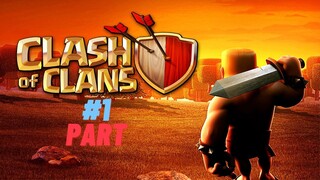 My Gameplay of clash of clash PART 1 #coc !