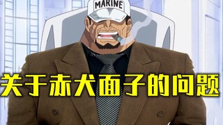 Regarding the issue of Akainu’s “face”