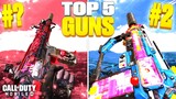 TOP 5 **BEST** GUNS to use in Season 5 of Call of Duty Mobile