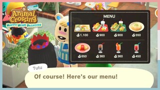 Ordering Food From The Cafe Facility In Happy Home Paradise