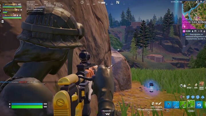 Sniper Lindo no Fortnite