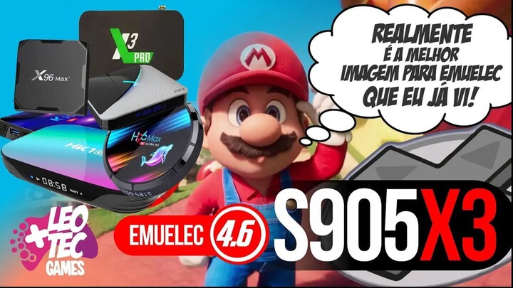 Deixe sua BOX em outro nível com o EmuELEC 4.6 a IMAGEM +COMPLETA da internet