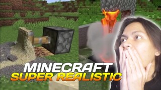 INI BARU BENER-BENER MINECRAFT SUPER REALISTIC SUNGGUHAN !!! Berasa nyata 😱