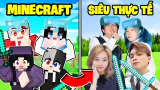 Ruby Cùng Hero Team “ Biến Thành Người Thật “ Khi Vào Thế Giới SIÊU THỰC TẾ Trong Minecraft