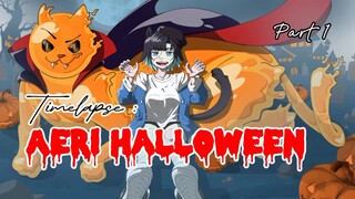 Timelapse : Aeri Halloween Part 1