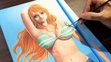 [Gaya Hidup] [Lukisan] Gambar 3D Nami One Piece yang realistis!