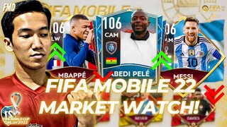 FIFA Mobile 22 Indonesia | Market Watch! Tips Untuk Tahu Kapan Harus Jual & Beli Kartu Pemain?!