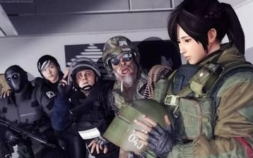 ดีแฟลกเรชั่น! Rainbow Six CG แบบผสม