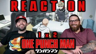 One Punch Man 1x2 REACTION!! "The Lone Cyborg"