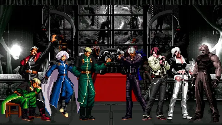 Kof Mugen K Nao Team Vs Kyo Iori Team Bilibili