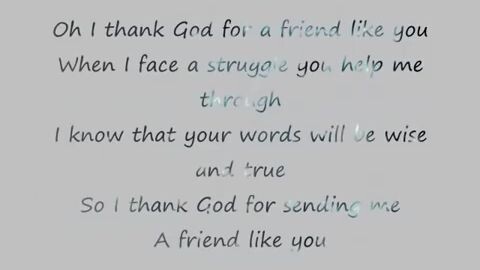 A friend. like you✨