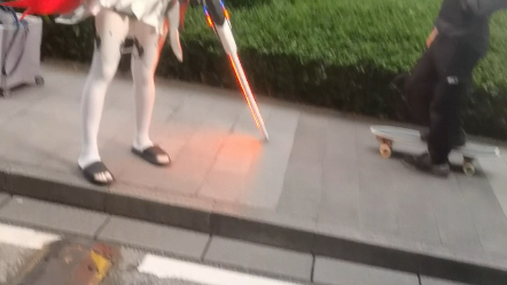 Kiana kiểu Quảng Đông được chụp ảnh tại Triển lãm truyện tranh Firefly