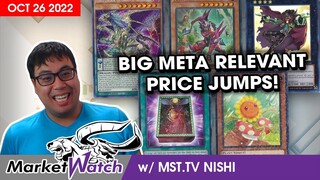 Buyouts and Price Spikes Caused by Meta Trends! Yu-Gi-Oh! Market Watch October 26 2022