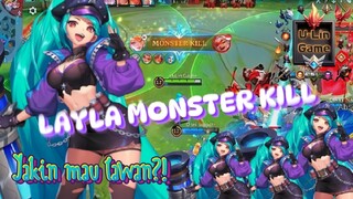 U-LIN GAME || LAYLA SI MONSTER KILL . MLBB