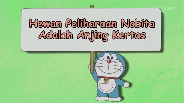 Doraemon Bahasa Indonesia(HD) 237 - Hewan Peliharaan Nobita Adalah Anjing Kertas.