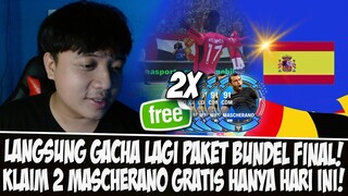 KLAIM 2 MASCHERANO GRATIS HANYA HARI INI! GACHA PAKET FINAL BUNDEL EVENT EURO 2024 EASPORT FC MOBILE