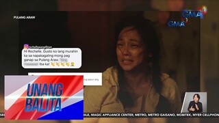 Pagganap ni Rochelle Pangilinan bilang comfort woman sa "Pulang Araw," hinangaan ng... | Unang Hirit