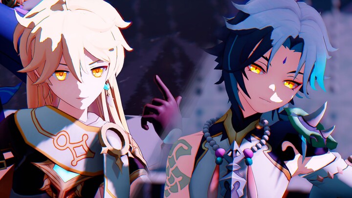 [Genshin Impact MMD] Boys' Temptation Womanizer