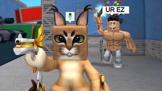 DESTROYING TOXIC Teamers as a FLOPPA in MM2...