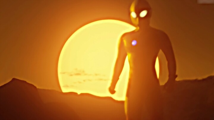The warriors in the sunset are really beautiful