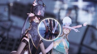 【洛天依、言和金丝雀MMD】HIASOBI